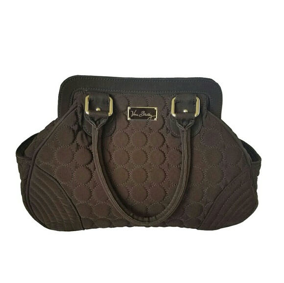 Vera Bradley Handbags - Vera Bradley Brown Quilted Handbag Vera Bradley Handbags - Vera Bradley Brown Quilted Handbag